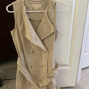Michael Kors linen shirt dress